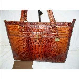 Brahmin Vintage Noah Pecan Melbourne NWT